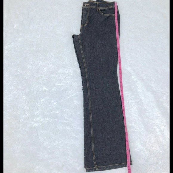 ✅SOLD✅Faded Glory Dark Blue Jeans Mid Rise Bootcut - Picture 6 of 10